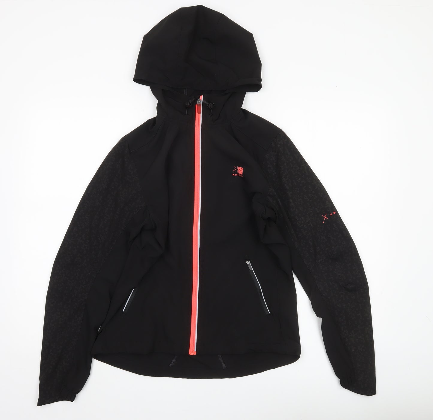 Karrimor Women Black Size 8 Softshell Hooded Jacket Outdoor