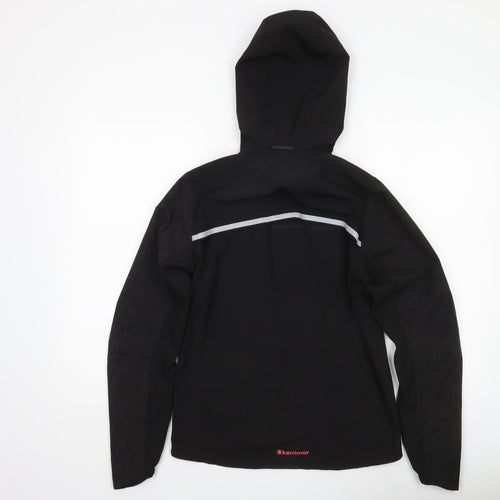 Karrimor Women Black Size 8 Softshell Hooded Jacket Outdoor