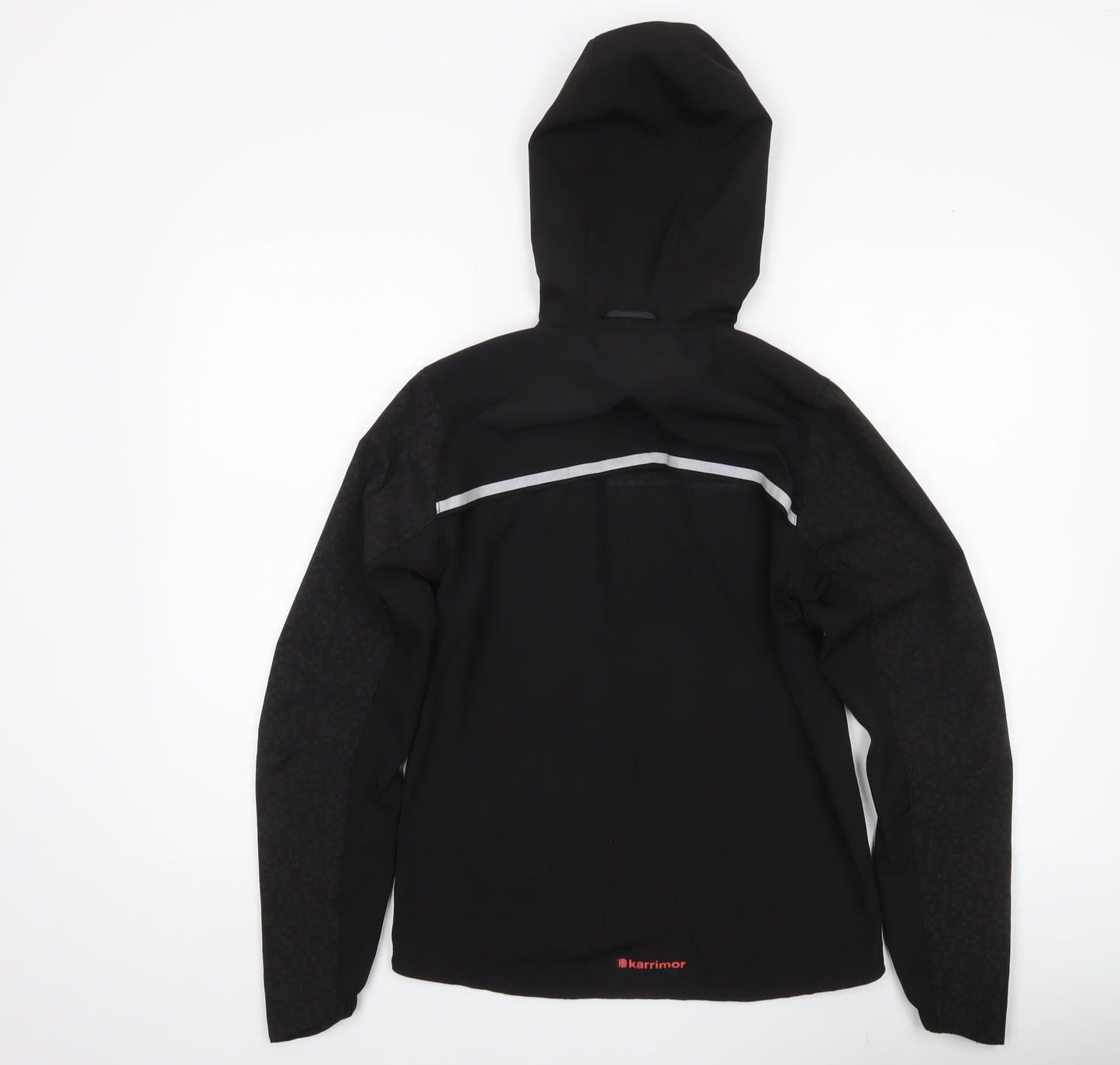 Karrimor Women Black Size 8 Softshell Hooded Jacket Outdoor