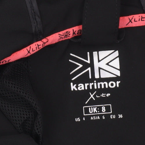 Karrimor Women Black Size 8 Softshell Hooded Jacket Outdoor