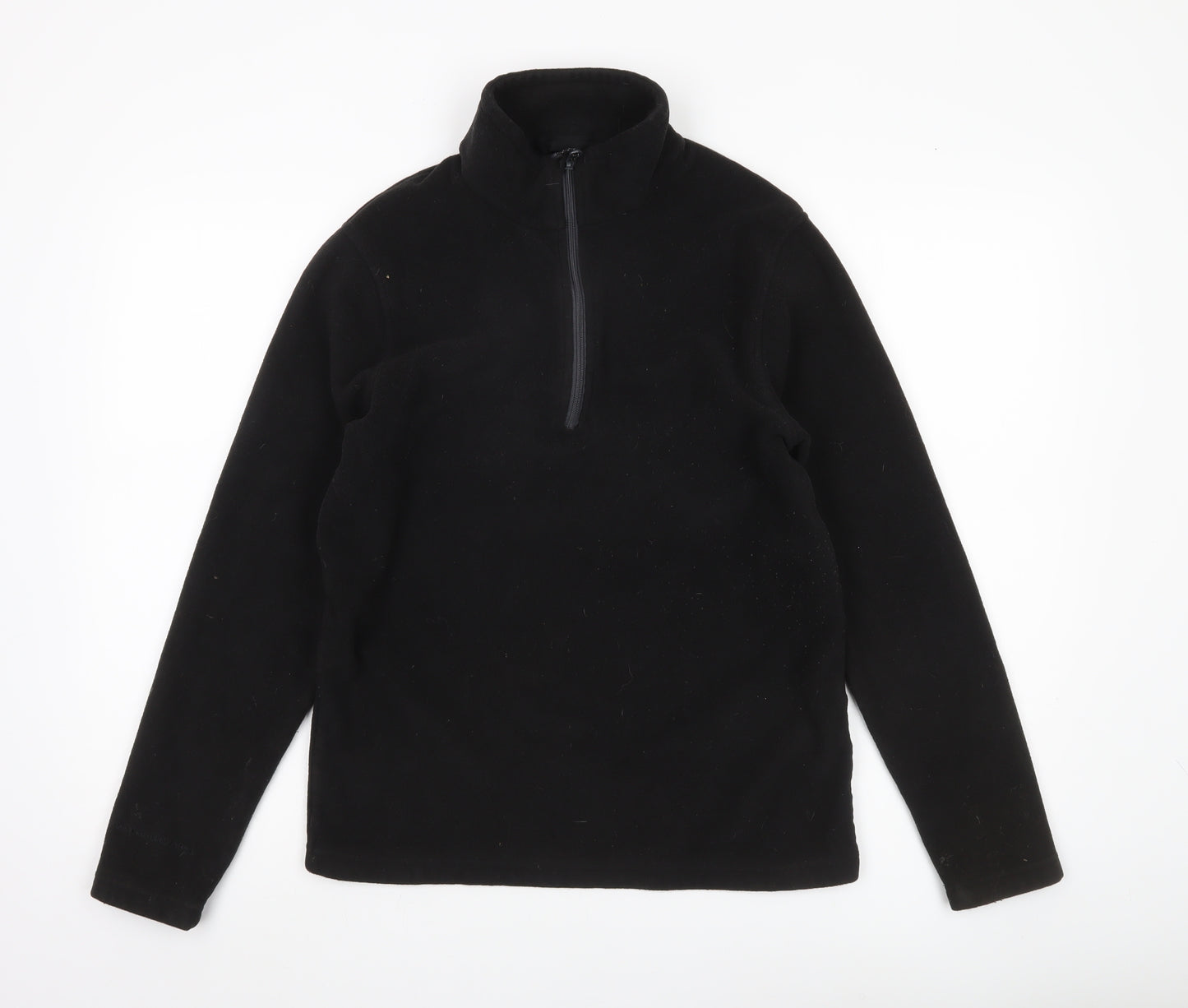 Regatta Men’s Black Medium Fleece Sweatshirt 1/4 Zip Pullover
