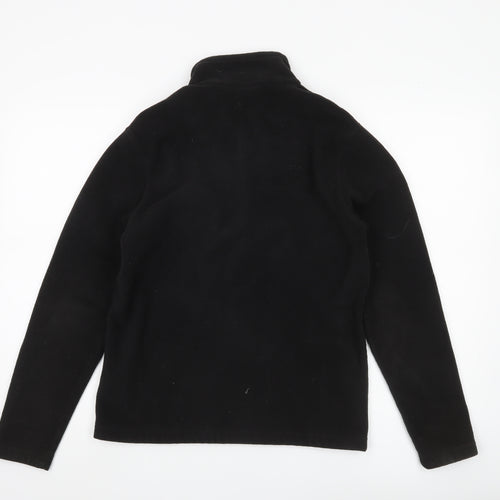 Regatta Men’s Black Medium Fleece Sweatshirt 1/4 Zip Pullover