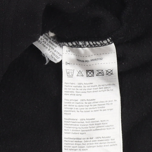 Regatta Men’s Black Medium Fleece Sweatshirt 1/4 Zip Pullover