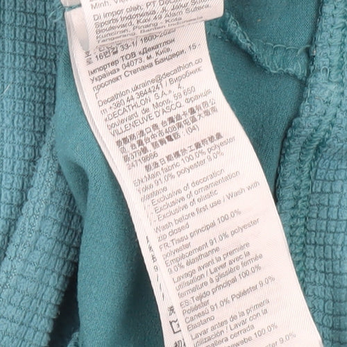 Quechua Womens Blue Lightweight Full Zip Jacket Size S