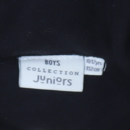 Juniors Boys Yellow 11-12Y Puffer Jacket Winter Hooded Coat