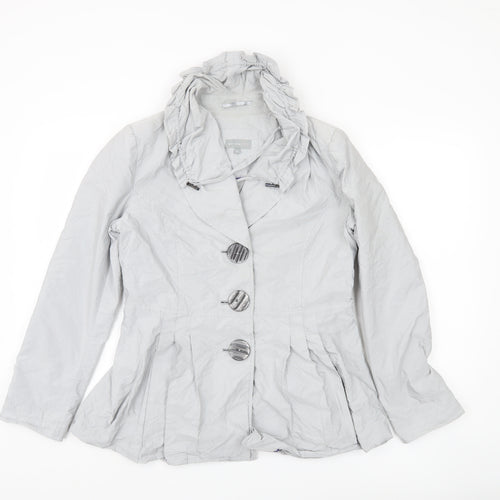 Marks and Spencer Per Una Women’s Grey Blazer Jacket Size 12