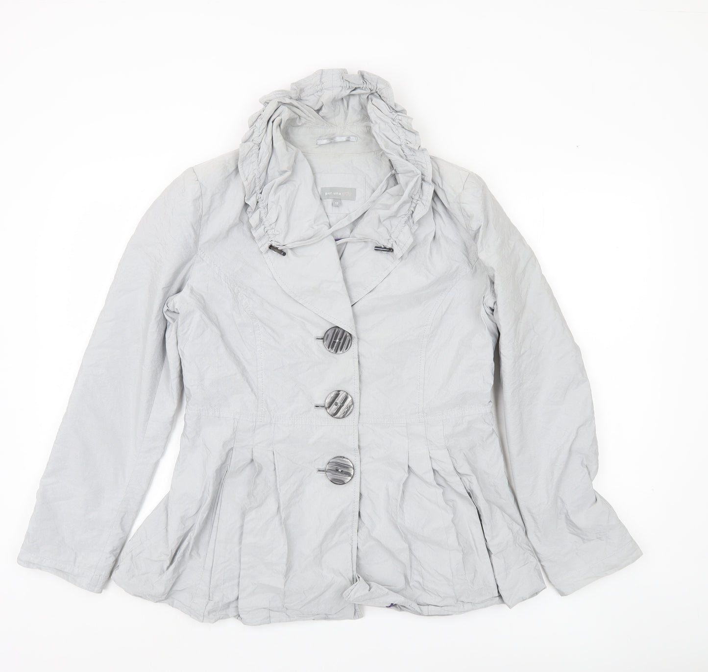 Marks and Spencer Per Una Women’s Grey Blazer Jacket Size 12