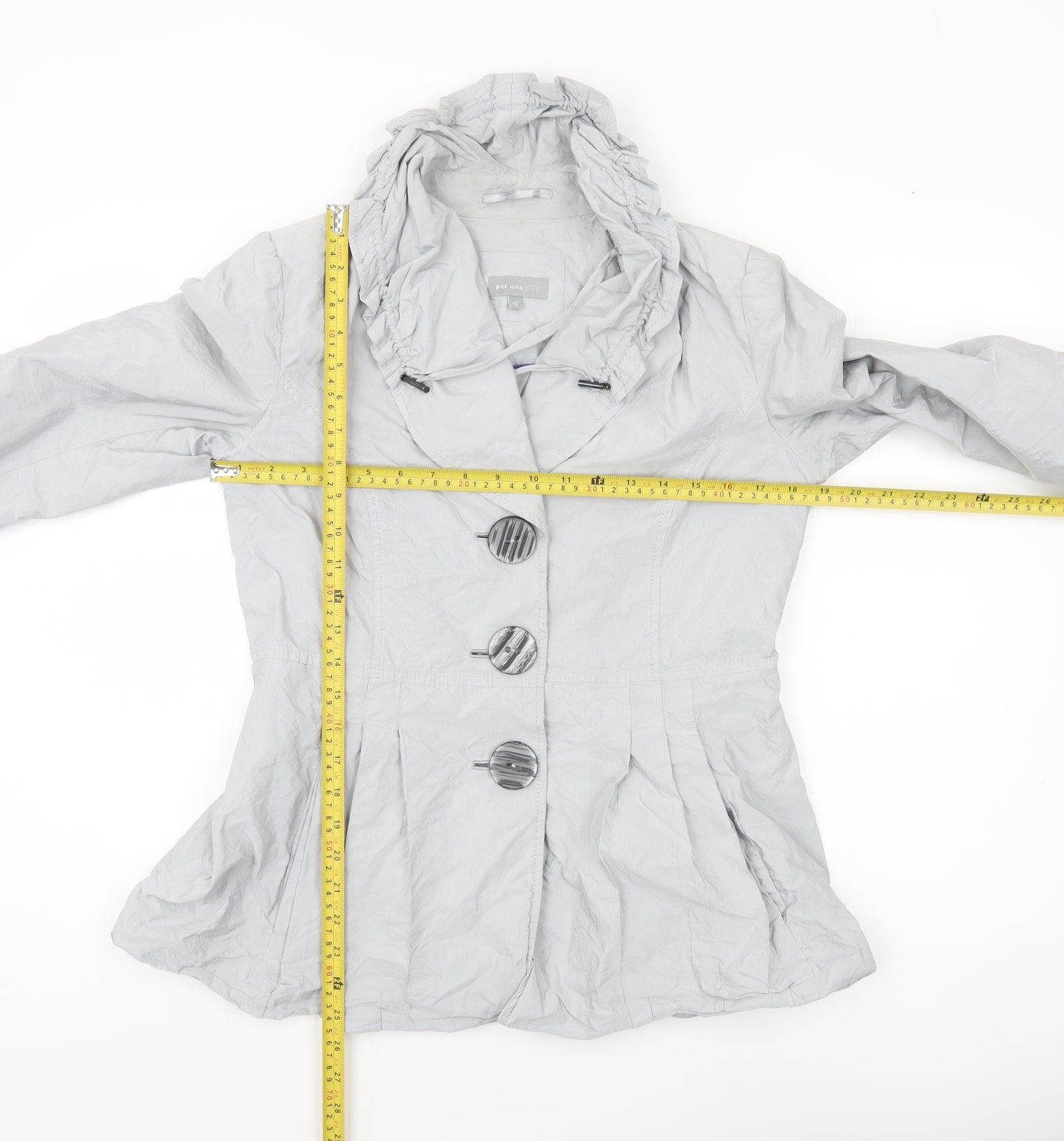 Marks and Spencer Per Una Women’s Grey Blazer Jacket Size 12