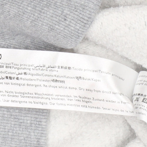 Jack Wills Men's Grey XS Full Zip Hoodie University Style