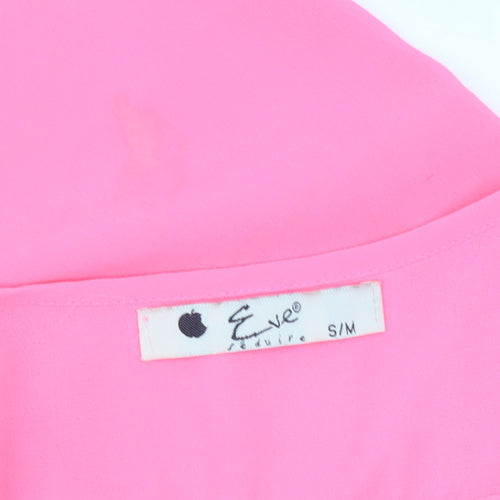 Eve Seduire Womens Pink Sleeveless Tank Top Size S Polyester Studded Detail