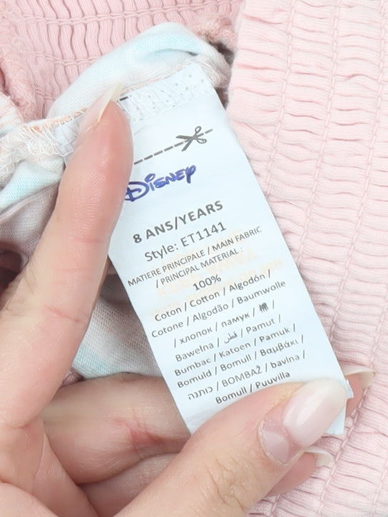 Disney Girls Minnie Mouse Multicoloured Paperbag Shorts Age 8 Years