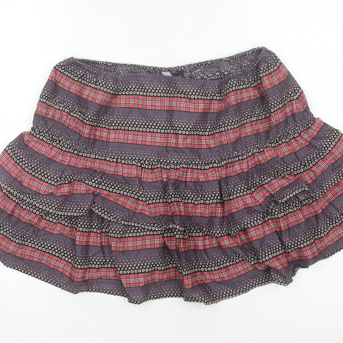 French Connection Womens Skirt Size 12 Multicoloured Peasant Cotton