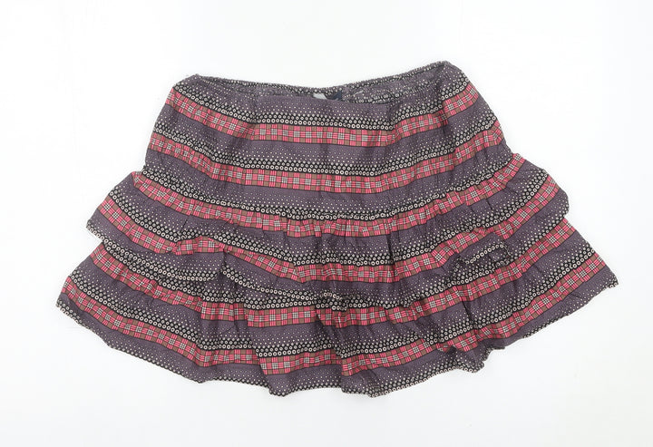 French Connection Womens Skirt Size 12 Multicoloured Peasant Cotton