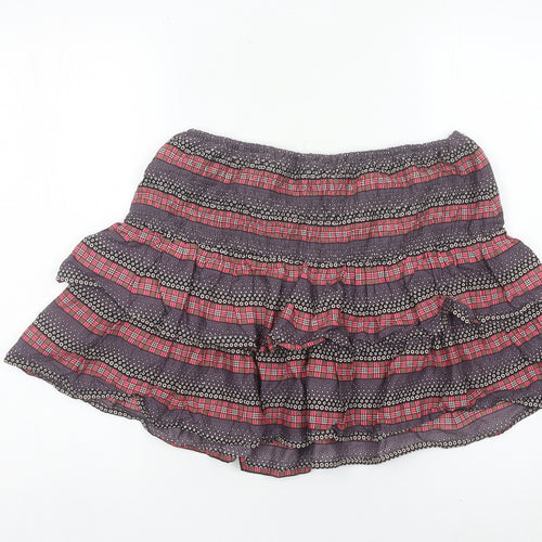 French Connection Womens Skirt Size 12 Multicoloured Peasant Cotton