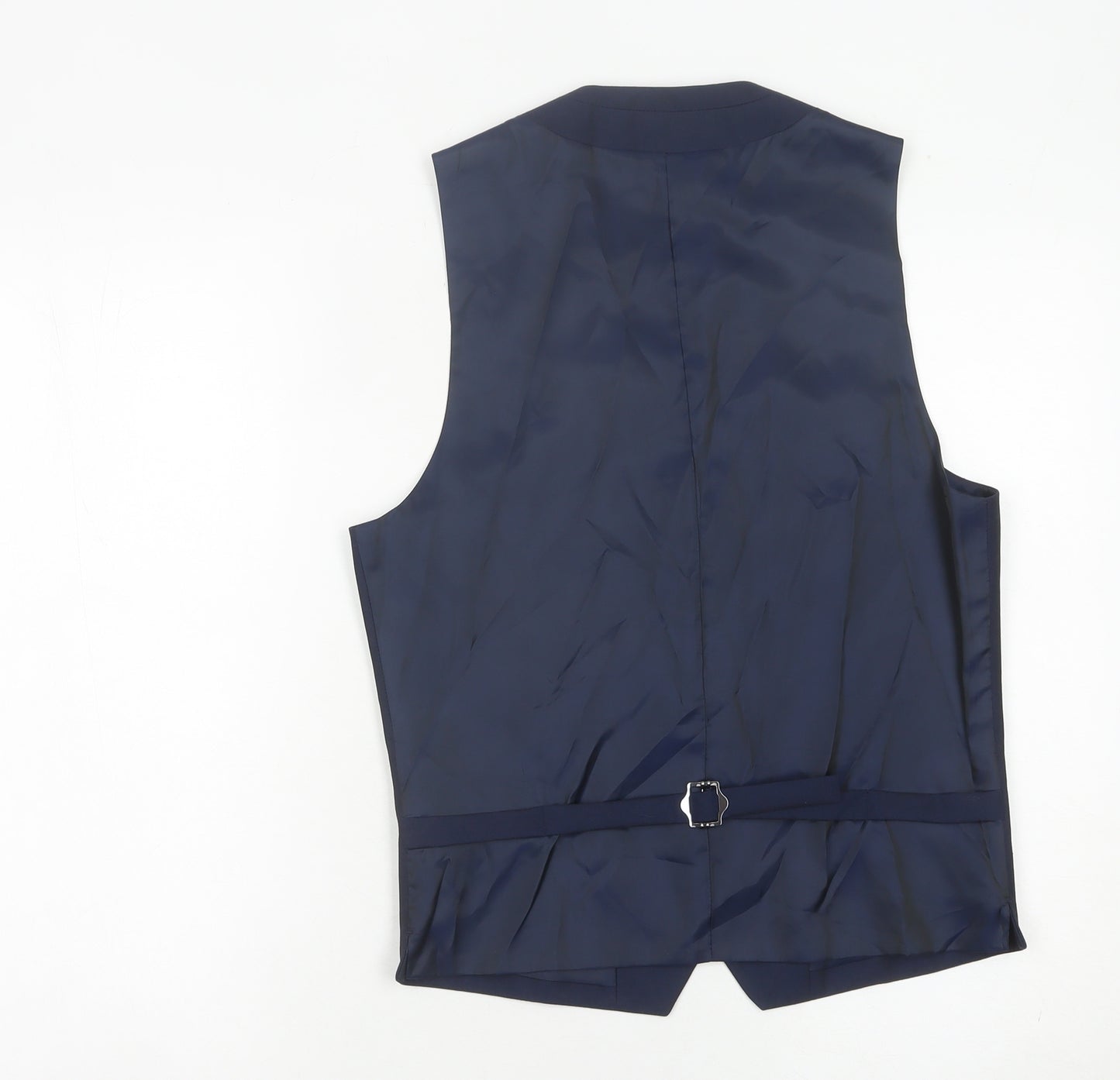 Topman Men’s Blue Suit Waistcoat Size 38 Chest Classic Formal