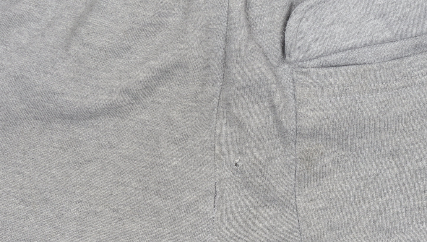 Hoodrich Men’s Grey Jogger Sweatpants Medium Cotton Blend