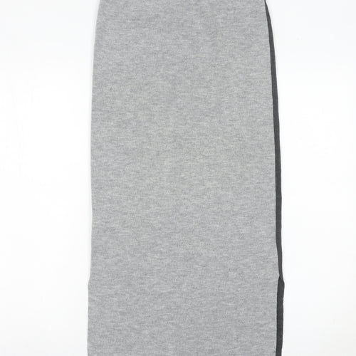 Micha Lounge Women’s Grey Midi Pencil Skirt Size S