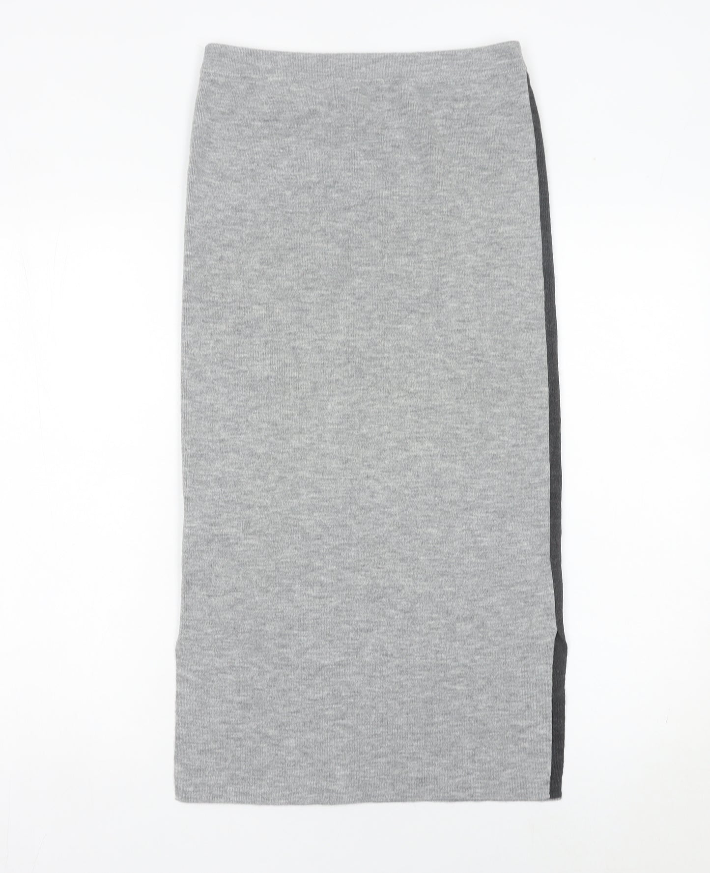 Micha Lounge Women’s Grey Midi Pencil Skirt Size S