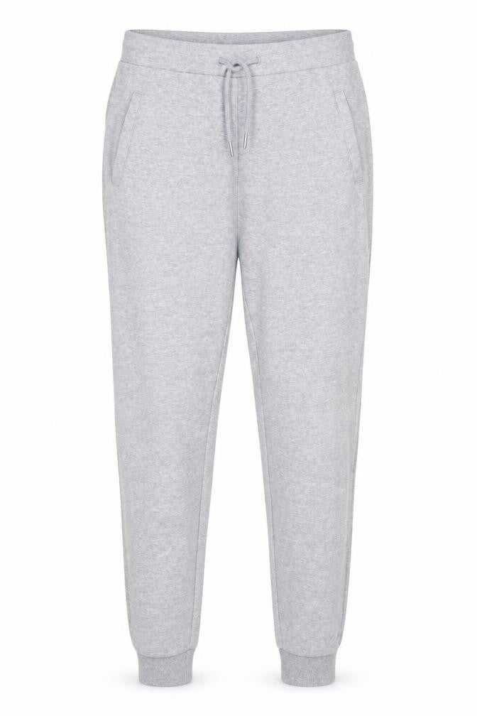 Front view of ESMARA Women Grey Jogger Trousers, size 10-12, Cotton Blend