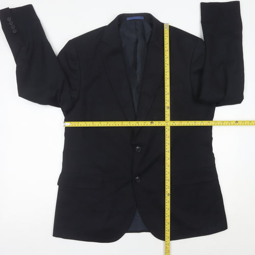 Marks and Spencer Men's Blue 42R Regular Fit Suit Jacket Blazer