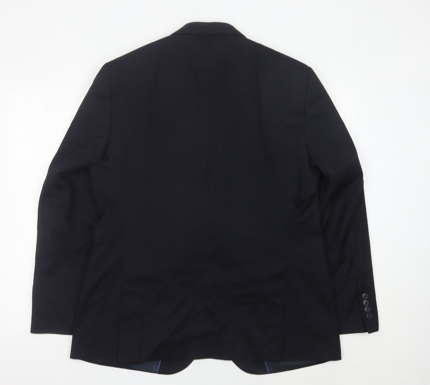 Marks and Spencer Men's Blue 42R Regular Fit Suit Jacket Blazer