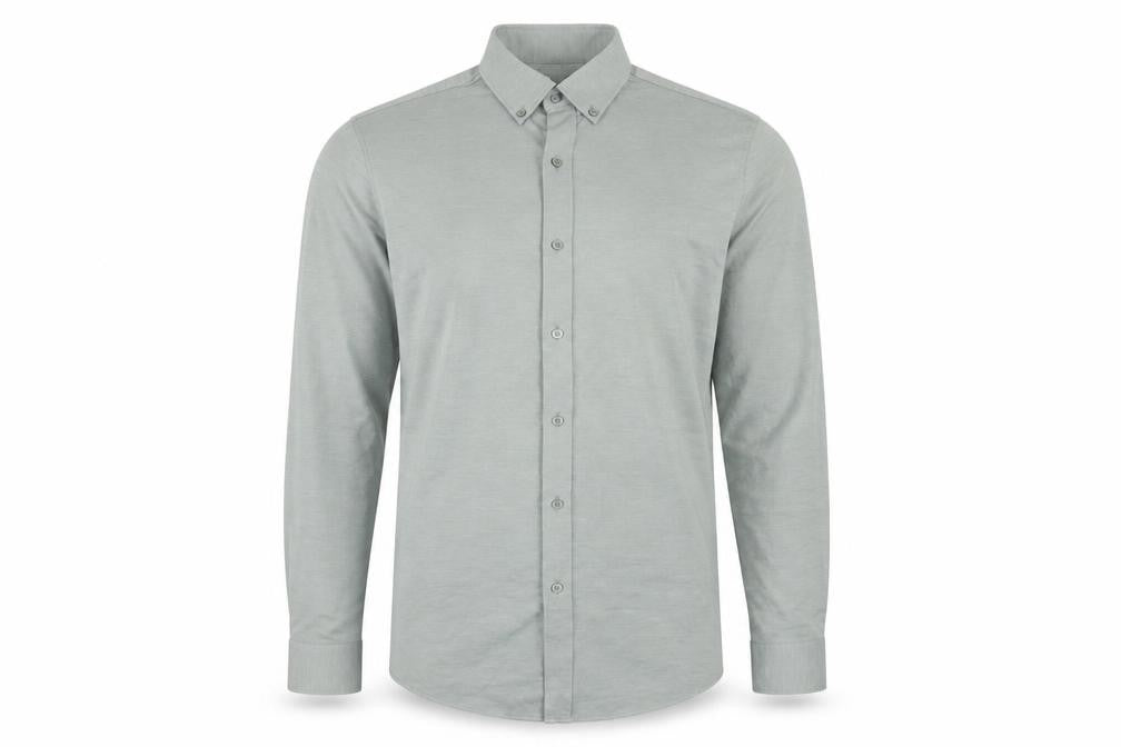 Marks and Spencer Autograph Men's Grey Dress Shirt S Long Sleeve