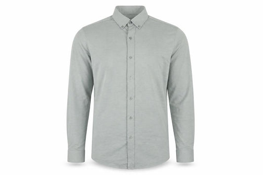 Marks and Spencer Autograph Men's Grey Dress Shirt S Long Sleeve