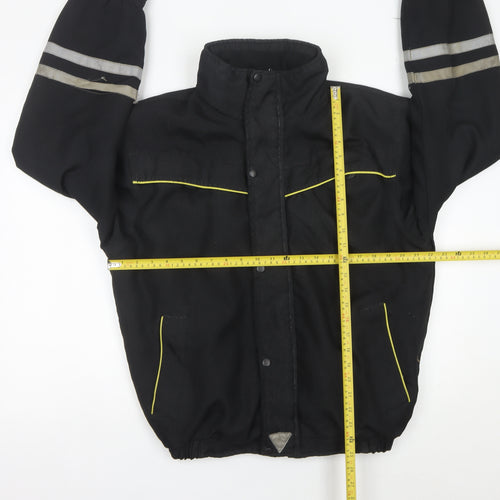 Forewear Men’s Black Medium 39-41" Reflective Workwear Jacket