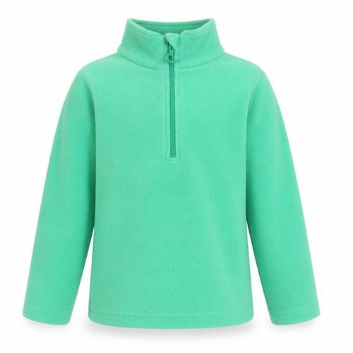Mountain Warehouse Boys Green Fleece 1/4 Zip Sweatshirt 5-6 Years