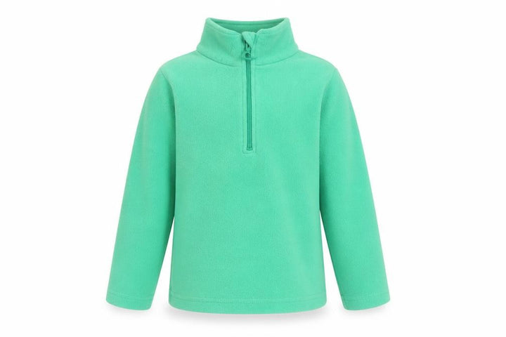 Mountain Warehouse Boys Green Fleece 1/4 Zip Sweatshirt 5-6 Years