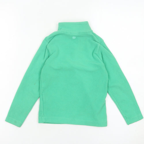 Mountain Warehouse Boys Green Fleece 1/4 Zip Sweatshirt 5-6 Years