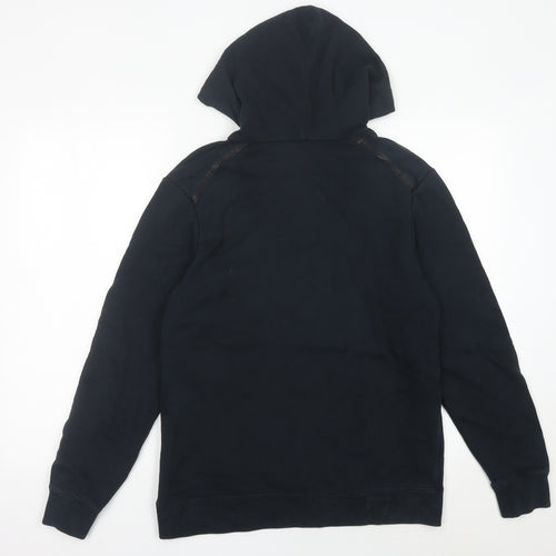 Nike Boys Black XL Pullover Hoodie Sweatshirt 13-15Y Regular Fit