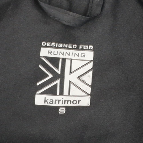 Karrimor Men's Black Blue Running Windbreaker Jacket Size S