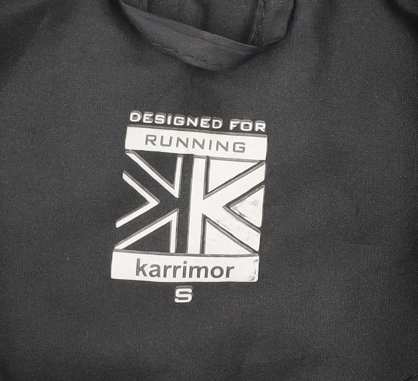 Karrimor Men's Black Blue Running Windbreaker Jacket Size S