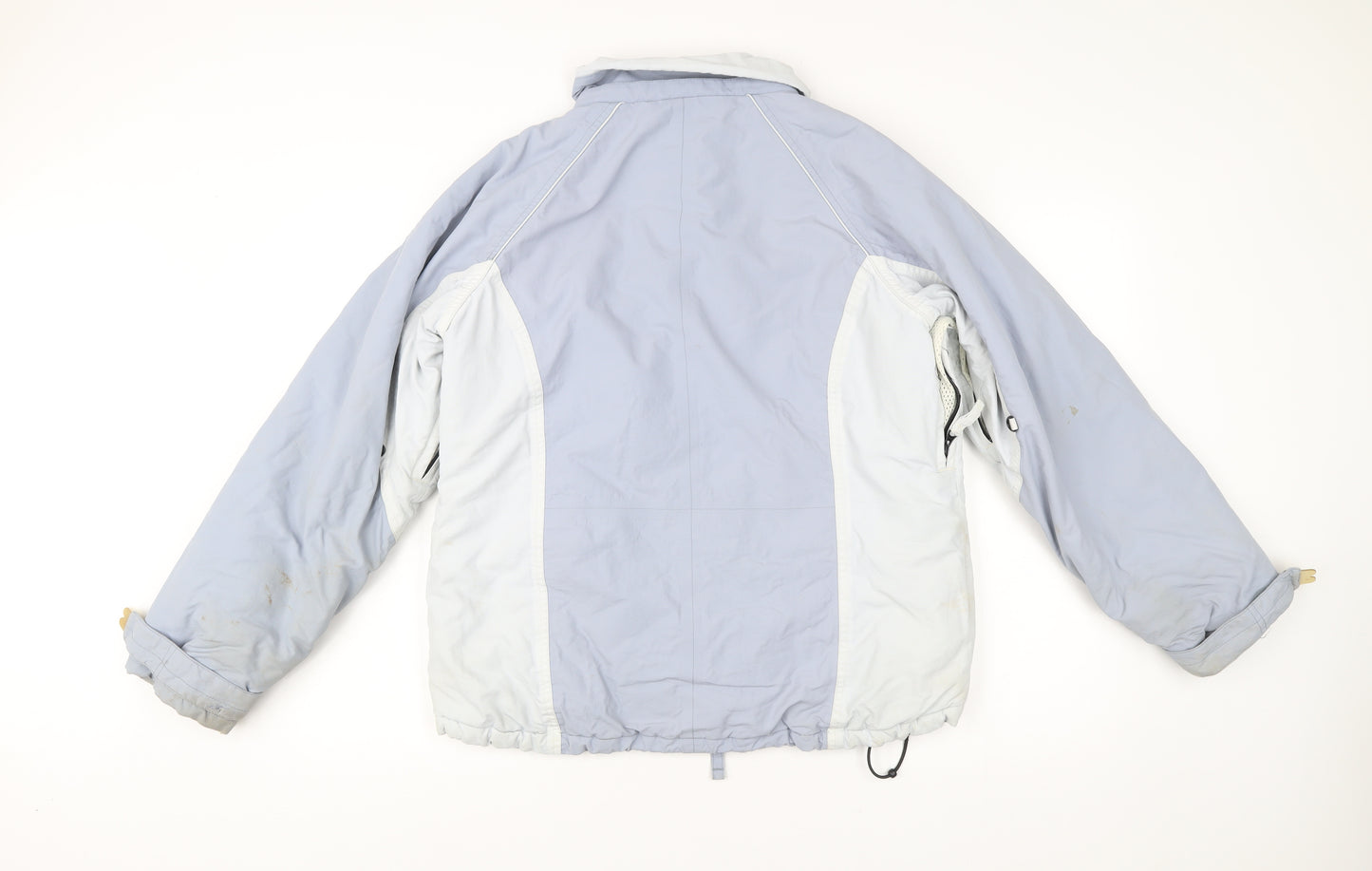 Next Womens Blue Ski Jacket Coat Size M Winter Hooded Padded