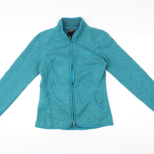 The North Face Women's Blue Small Fleece Jacket Full Zip Outdoor