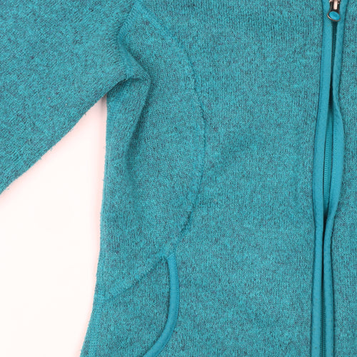 The North Face Women's Blue Small Fleece Jacket Full Zip Outdoor