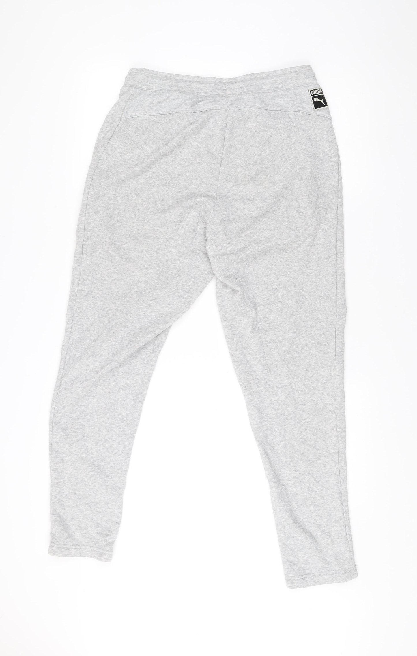 Puma Men’s Grey Sweatpants Joggers M Regular Fit Sportswear
