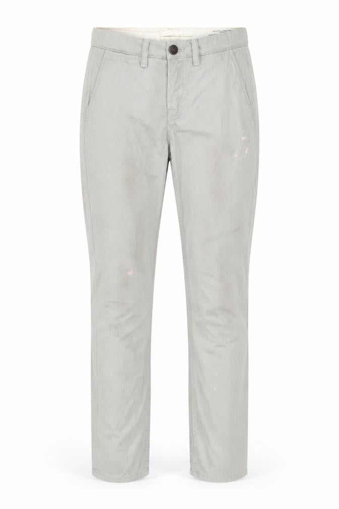 AllSaints Womens Grey Size 6 Chino Straight Cotton Trousers