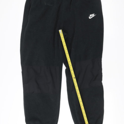 Nike Men’s Black XL Fleece Jogger Sweatpants Tapered Activewear
