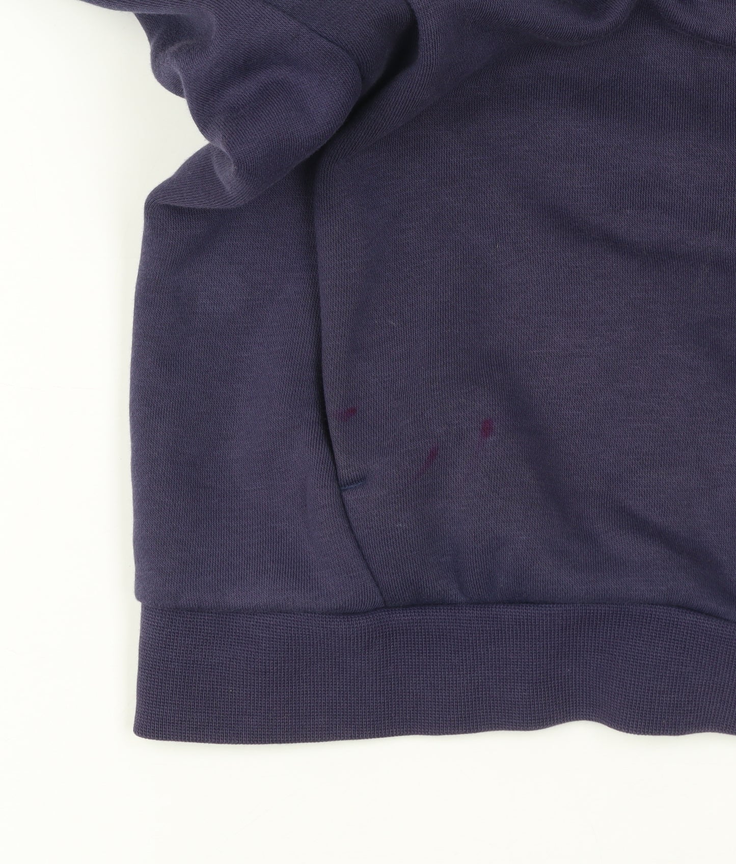 Puma Boys Blue Pullover Hoodie 14 Years Sports Logo Cotton Blend