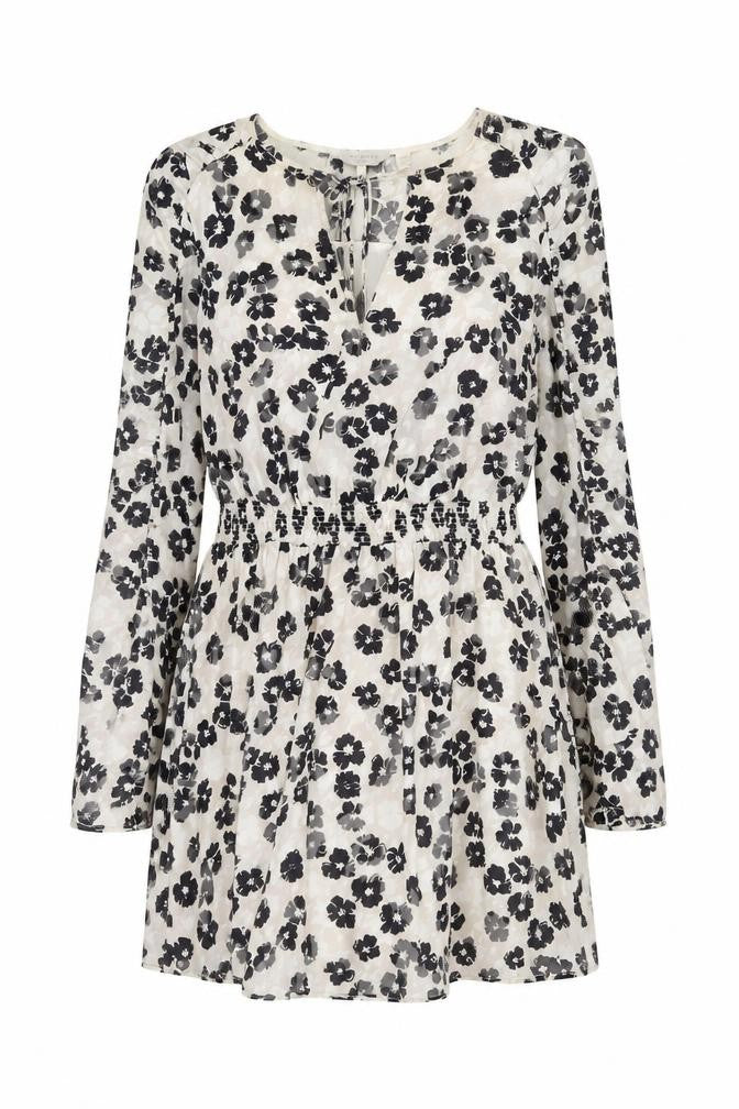Ted Baker Women’s Multicoloured Floral A-Line Dress Size 8