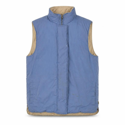 Hawkshead Men's Blue Waistcoat Bodywarmer M Polyester Cotton Hiking