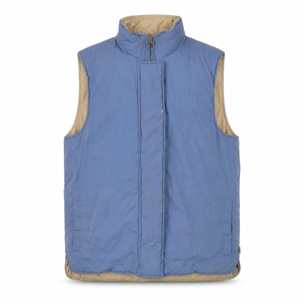 Hawkshead Men's Blue Waistcoat Bodywarmer M Polyester Cotton Hiking