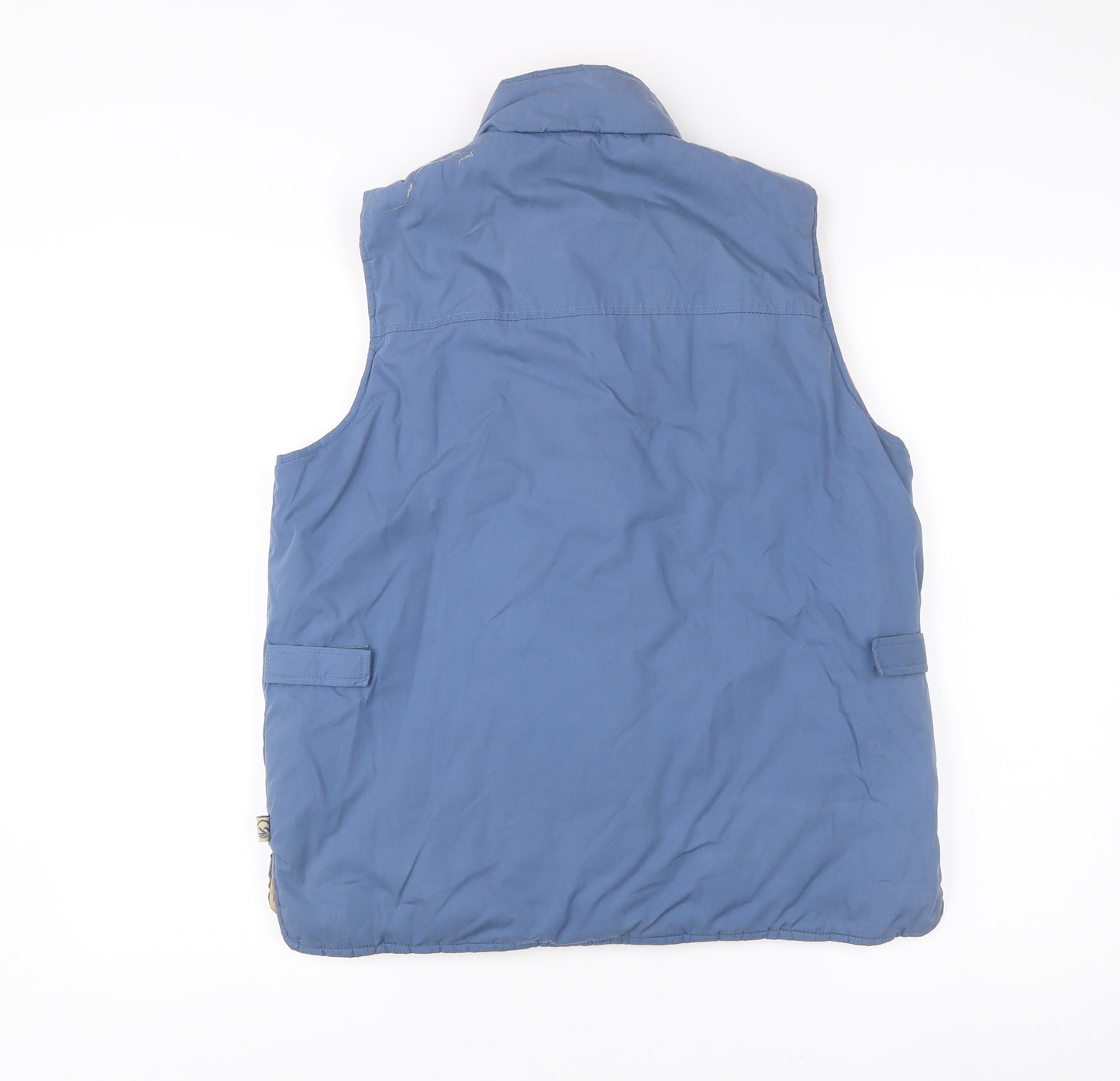 Hawkshead Men's Blue Waistcoat Bodywarmer M Polyester Cotton Hiking