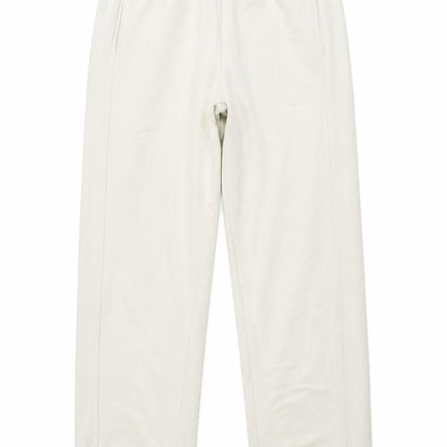 MNG Women Ivory Sweatpants L Cotton Blend Elastic Waist