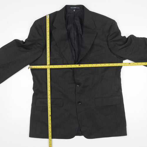 Greenwoods Classic Men's Grey 42R Regular Fit Blazer Jacket