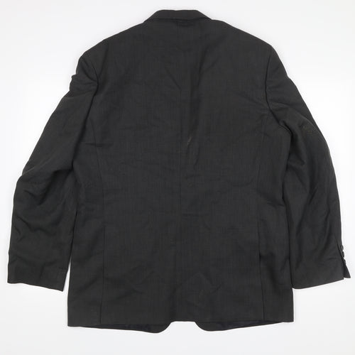 Greenwoods Classic Men's Grey 42R Regular Fit Blazer Jacket