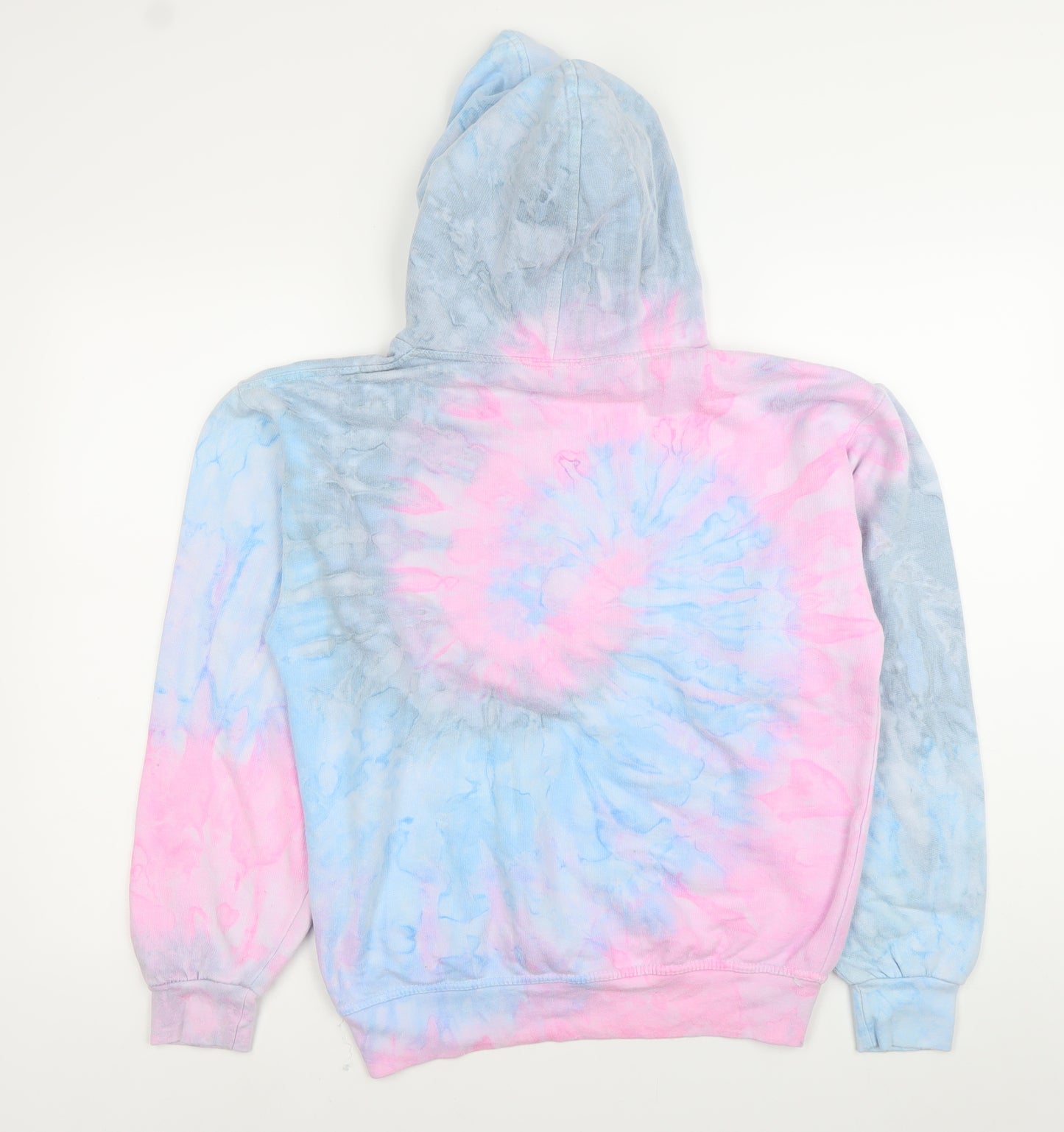 A.U. Apparel Womens Multicoloured Tie Dye Pullover Hoodie S