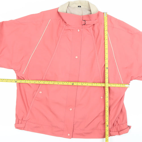 Fenwick Womens Pink Size 18 Casual Mid-Length Jacket
